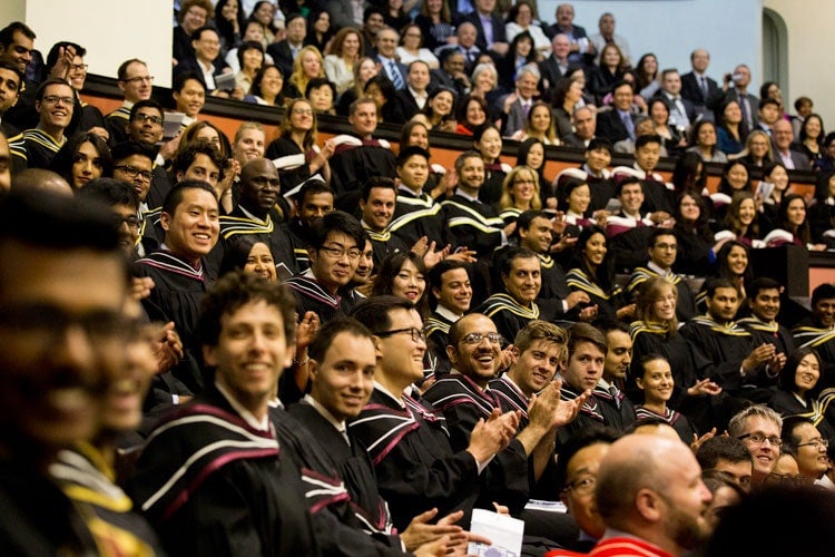 photo of convocation crowd