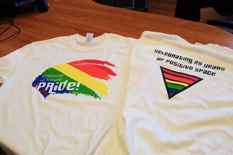 photo of Pride t-shirts