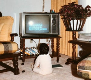 Jamil Shariff watching Star Trek as a young boy