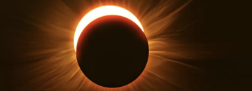 Near total Solar Eclipse