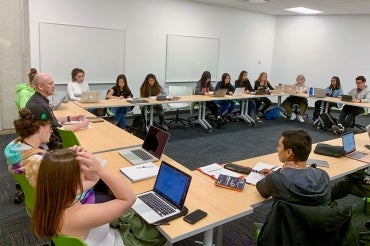 view of the class on language and social linguistics
