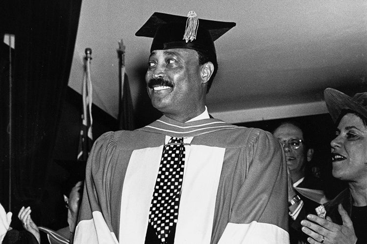 Cito Gaston at Honorary Degree ceremony