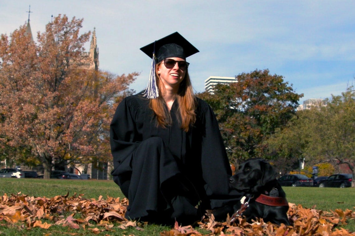 photo of graduating student