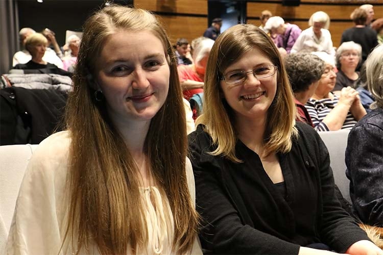 Sarah Jackson and Taryn Koval, creators of the Louis Riel podcast