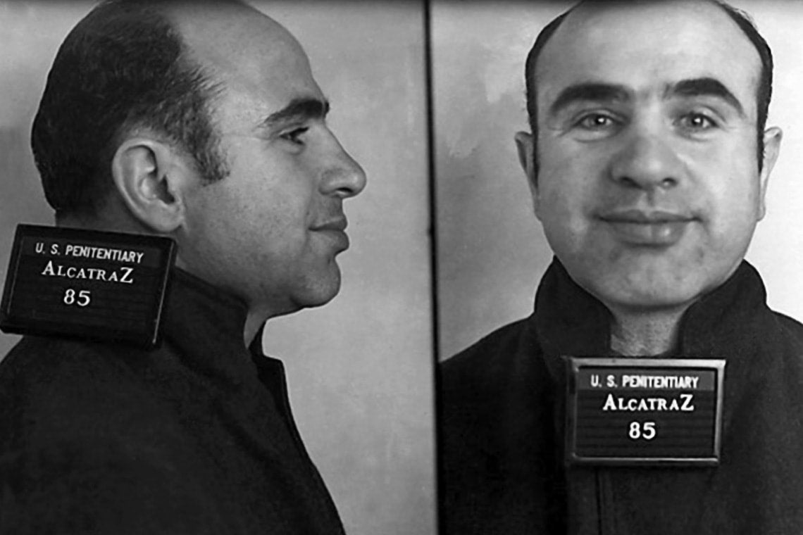 mug shot of Al Capone