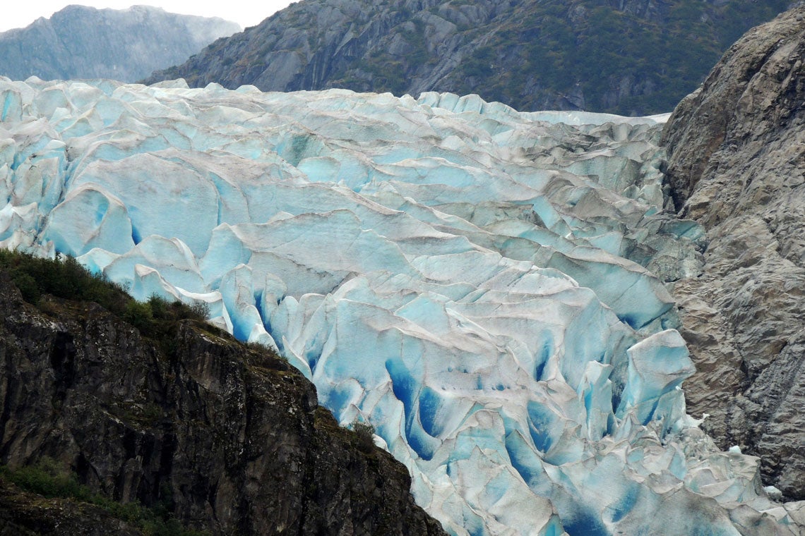 Photo of glacier in Alaska