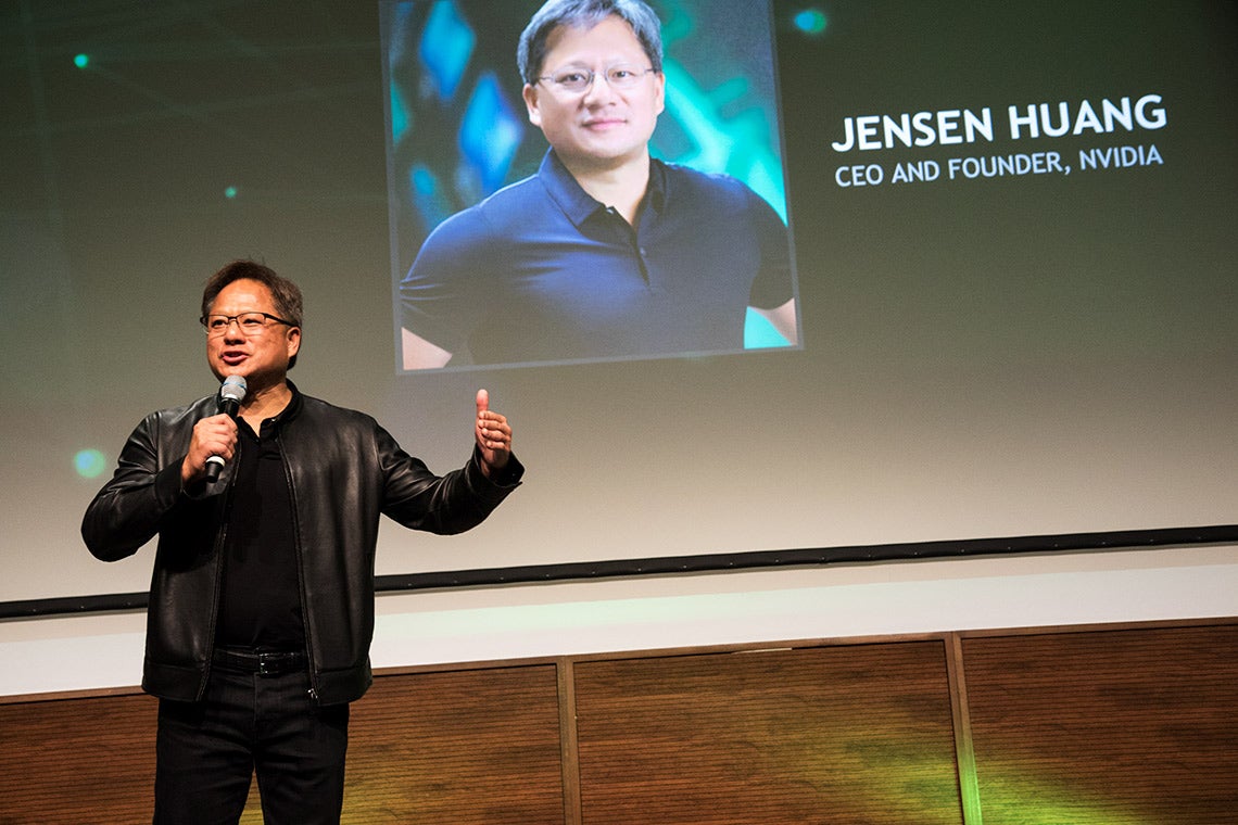 Nvidia CEO Jensen Huang calls Canada's AI talent 'incredible,' a key