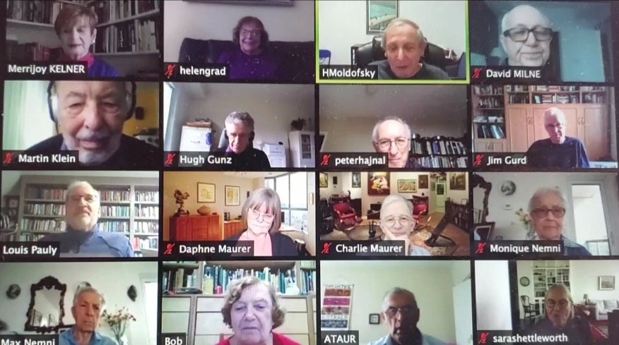 The Senior College book club meets online through Zoom The Senior College book club meets online through Zoom