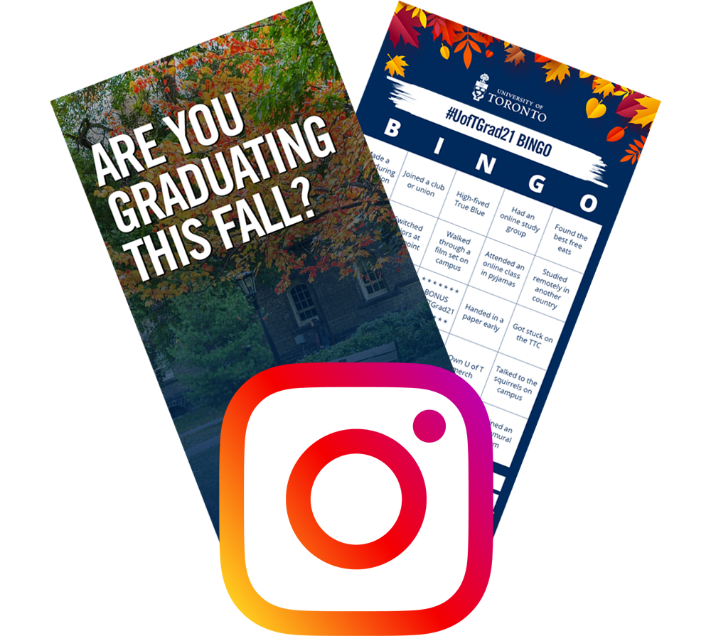 Fall convocation 2021 Instagram activities 