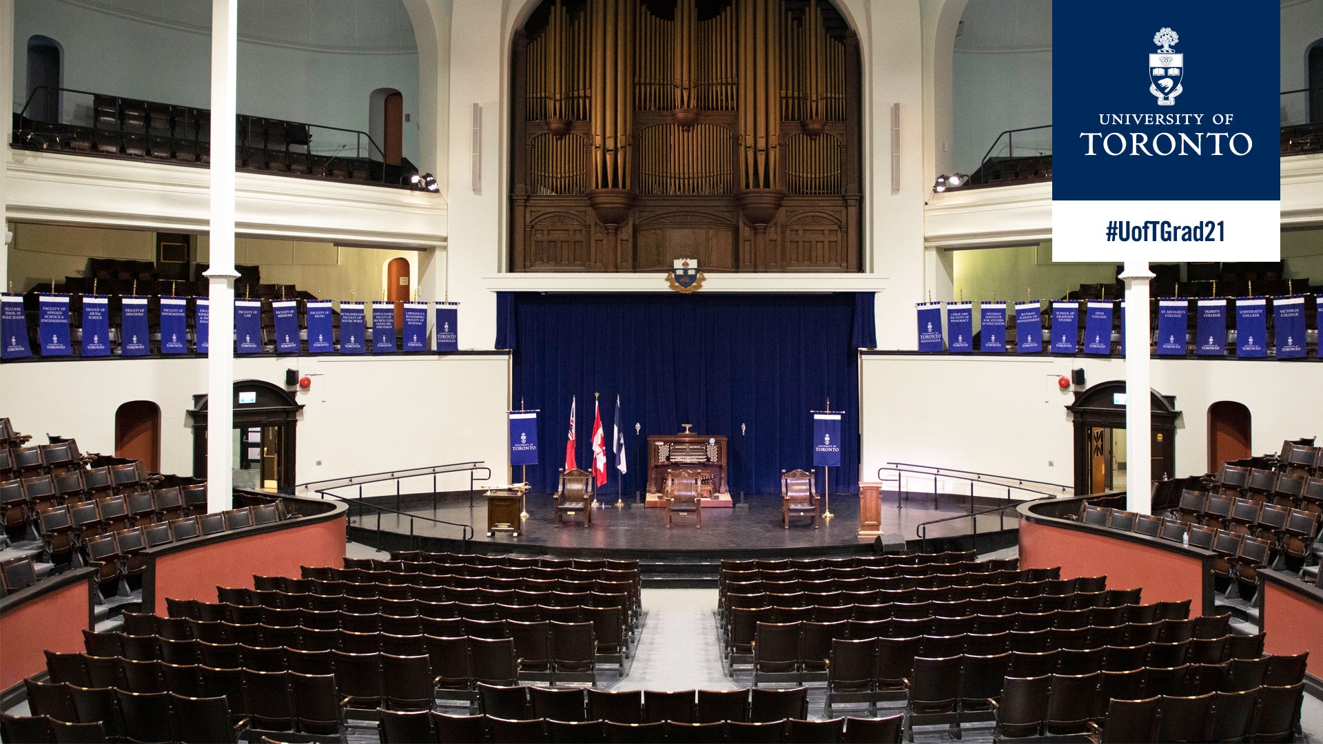Convocation Hall fall 2021 Zoom background