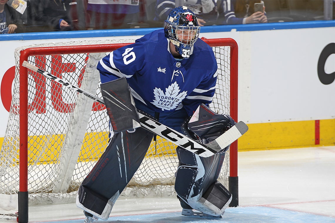 I didnt have time to be anxious Varsity Blues player Jett Alexander on playing with the Maple Leafs University of Toronto