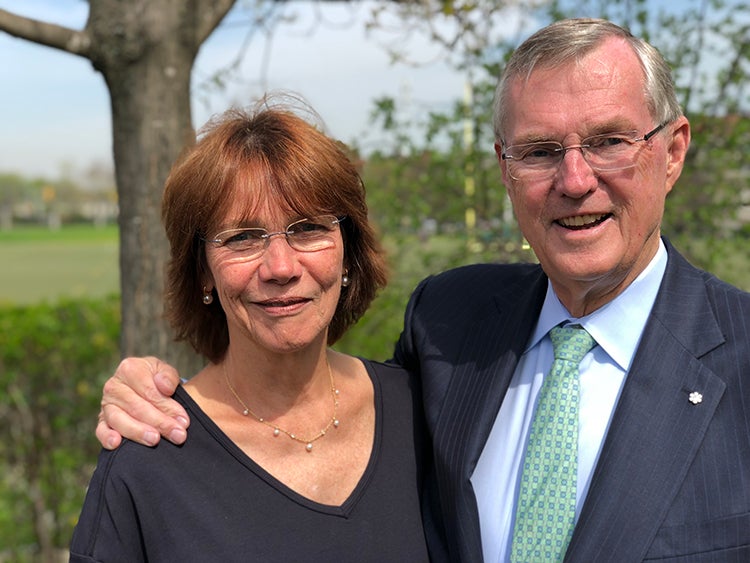 Fran and Edmund Clark