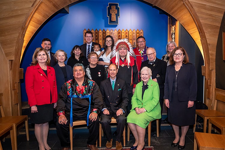 Council participants pose for a group photo