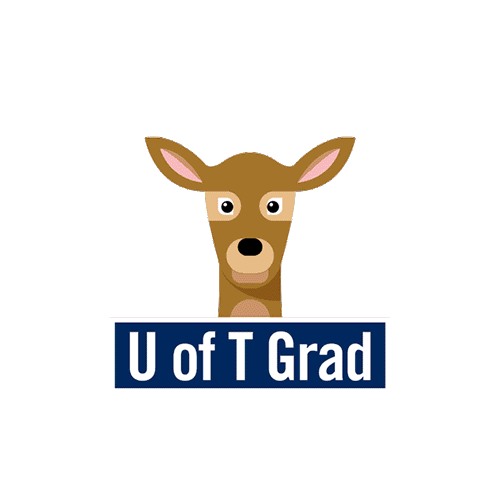 #UofTGrad deer gif