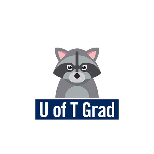 #UofTGrad raccoon gif