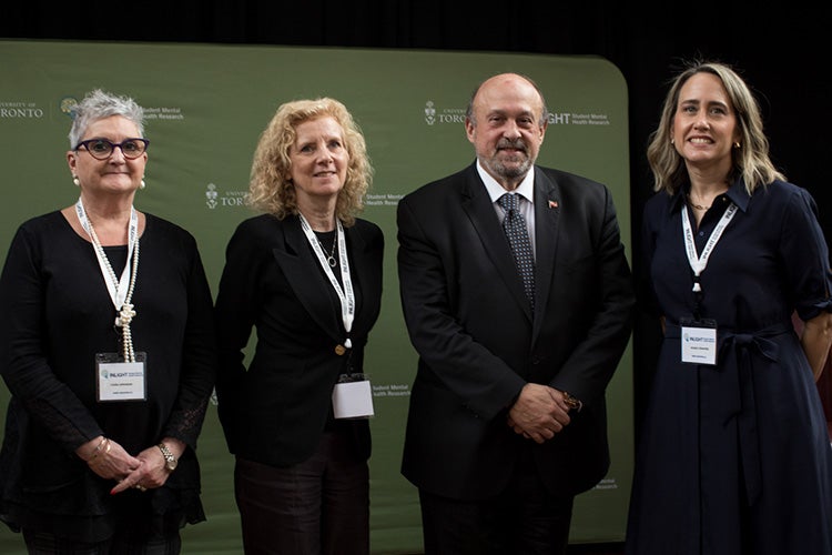 Linda Johnston, Cheryl Regehr, Michael Tibollo and Kristin Cleverley