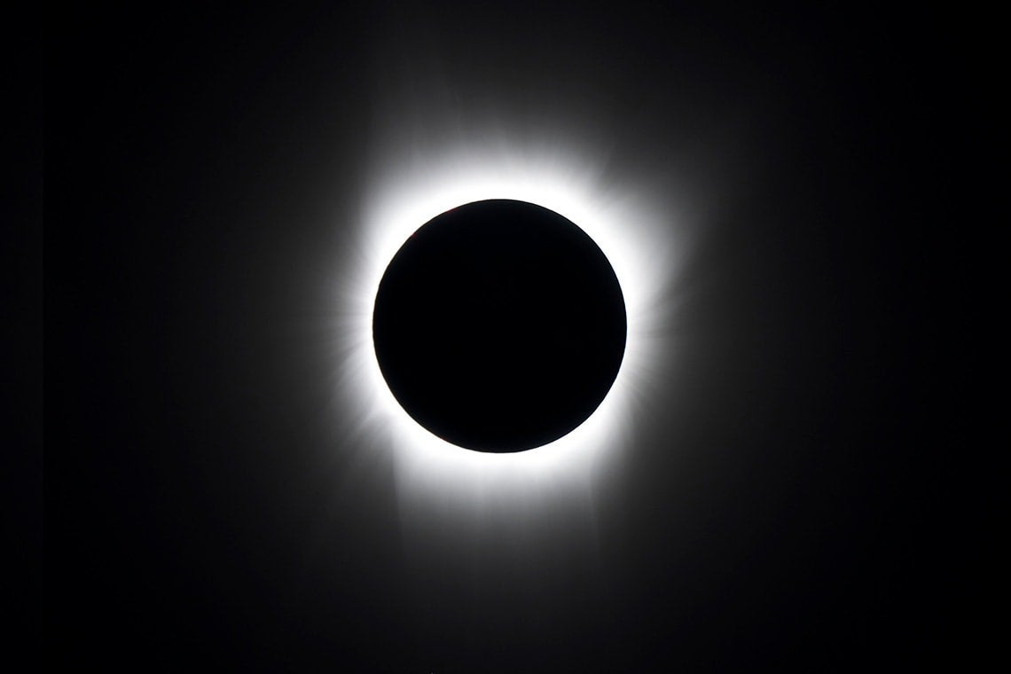 Eclipse photo from NASA