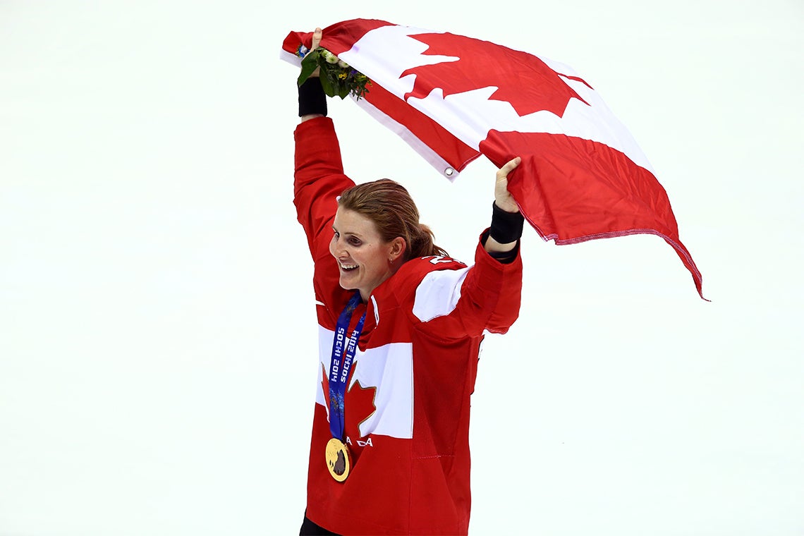 Hayley Wickenheiser on why she pursued a profession in emergency medication