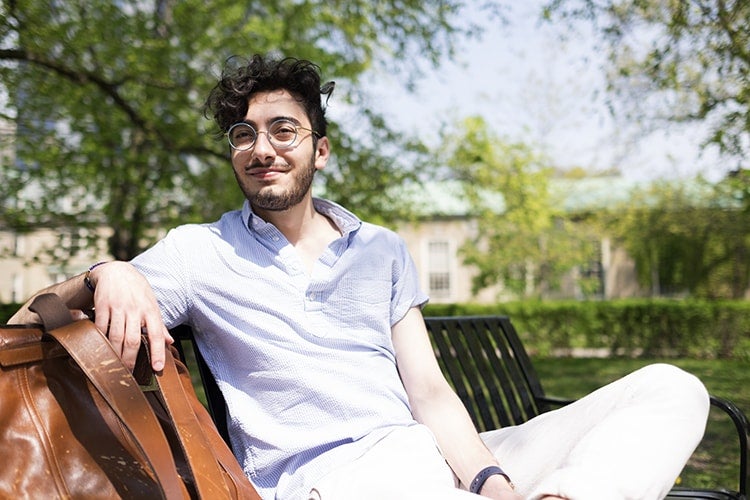 Kourosh Houshmand photo on U of T campus