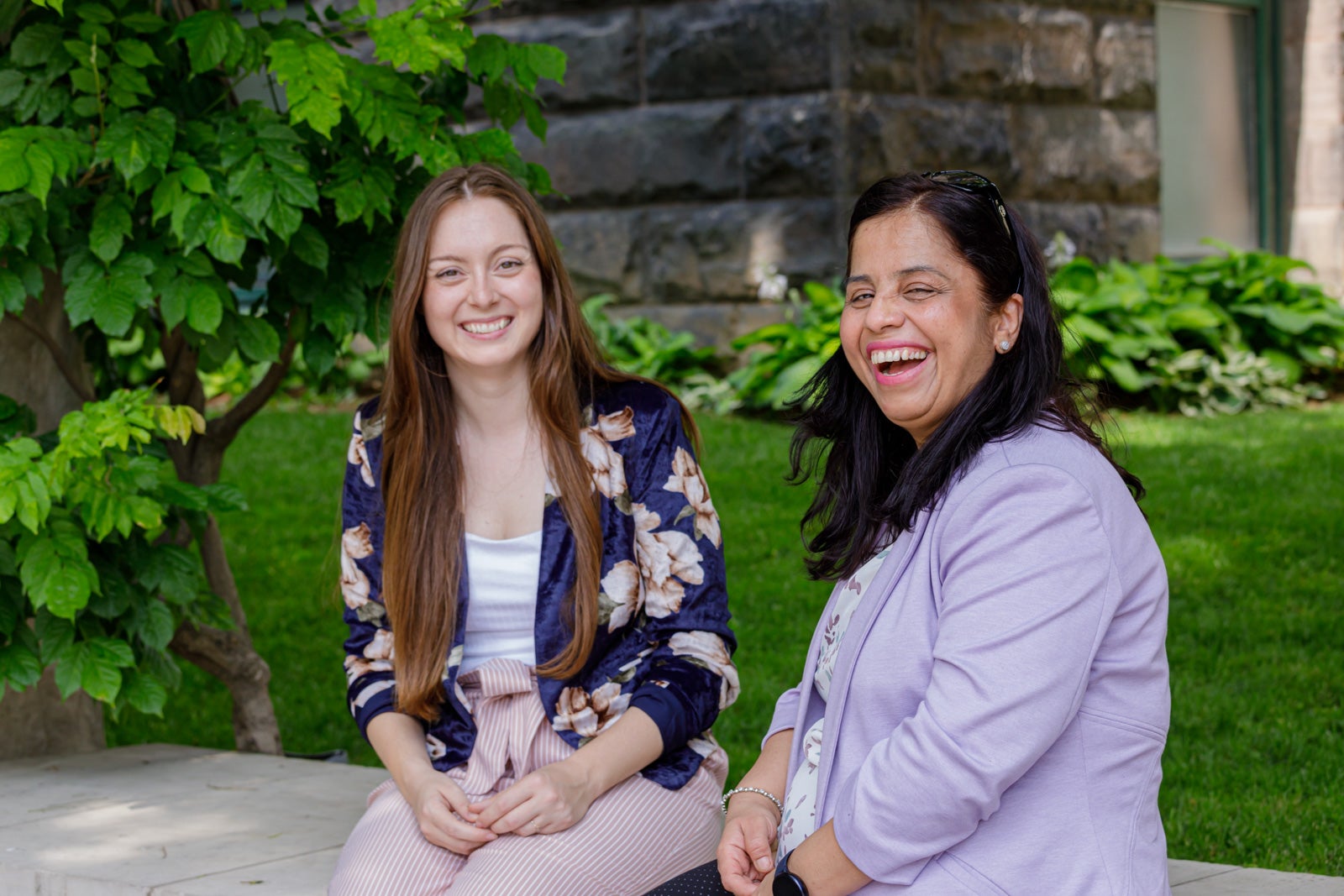 Student mental health: Emma McCann and Rozina Somani are members of the global student working group