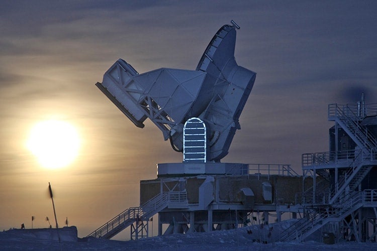 Moonrise in Antarctica by Keith Vanderlinde