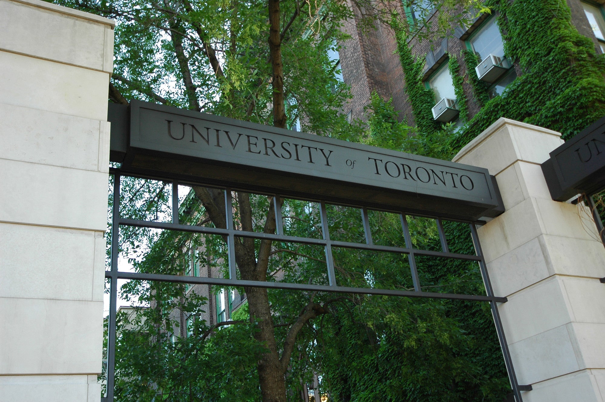 University of Toronto gates