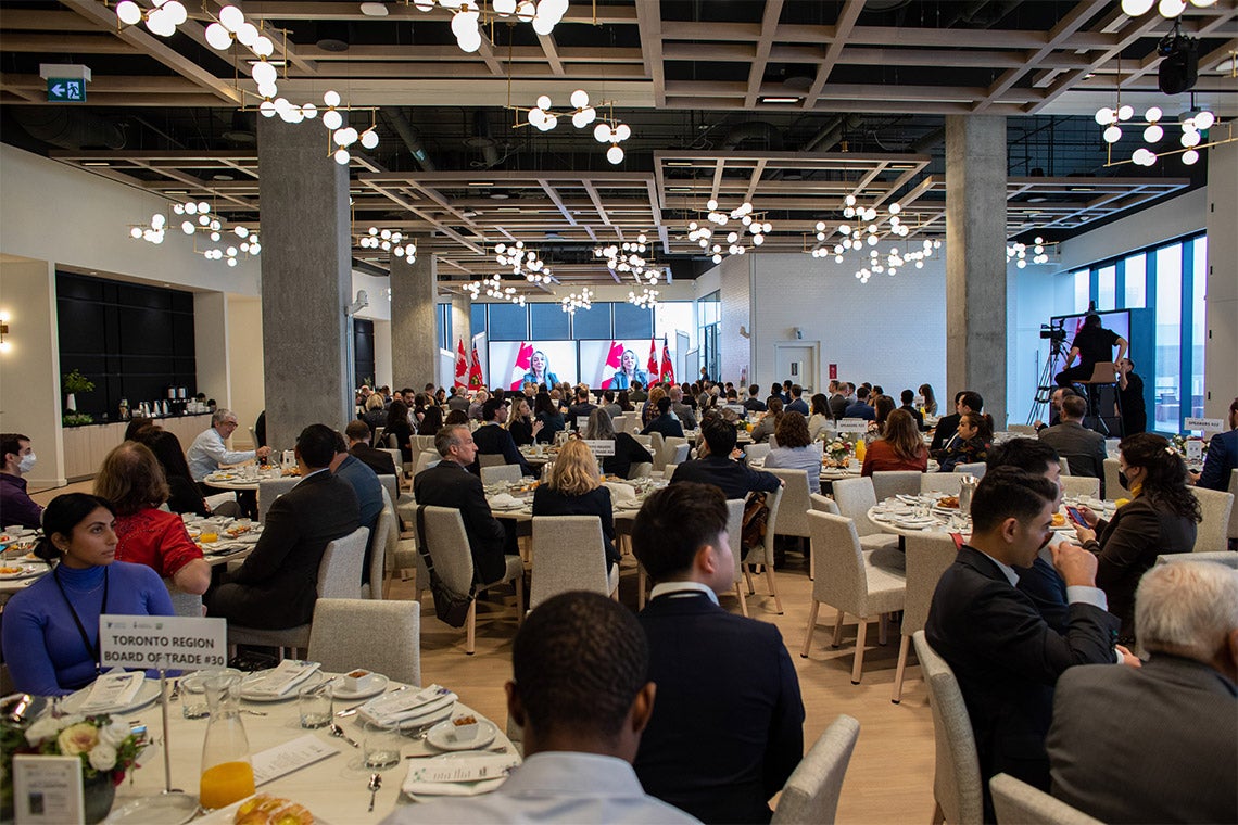 General view of the conference participants