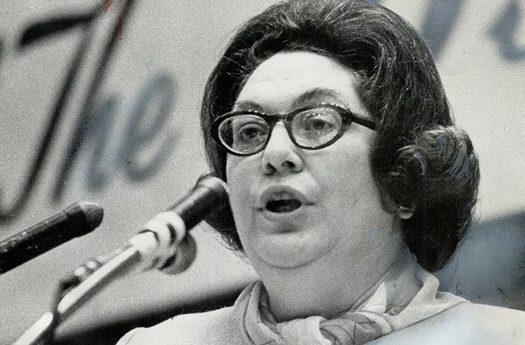 Judy LaMarsh in 1969
