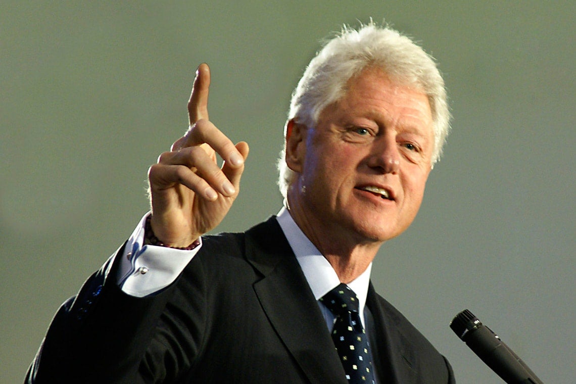Photo of former U.S. President Bill Clinton