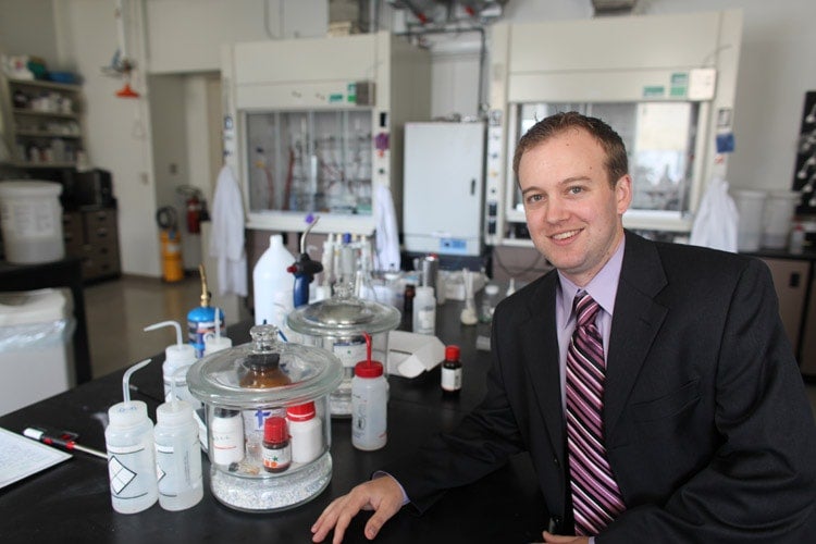 Dwight Seferos of the Department of Chemistry