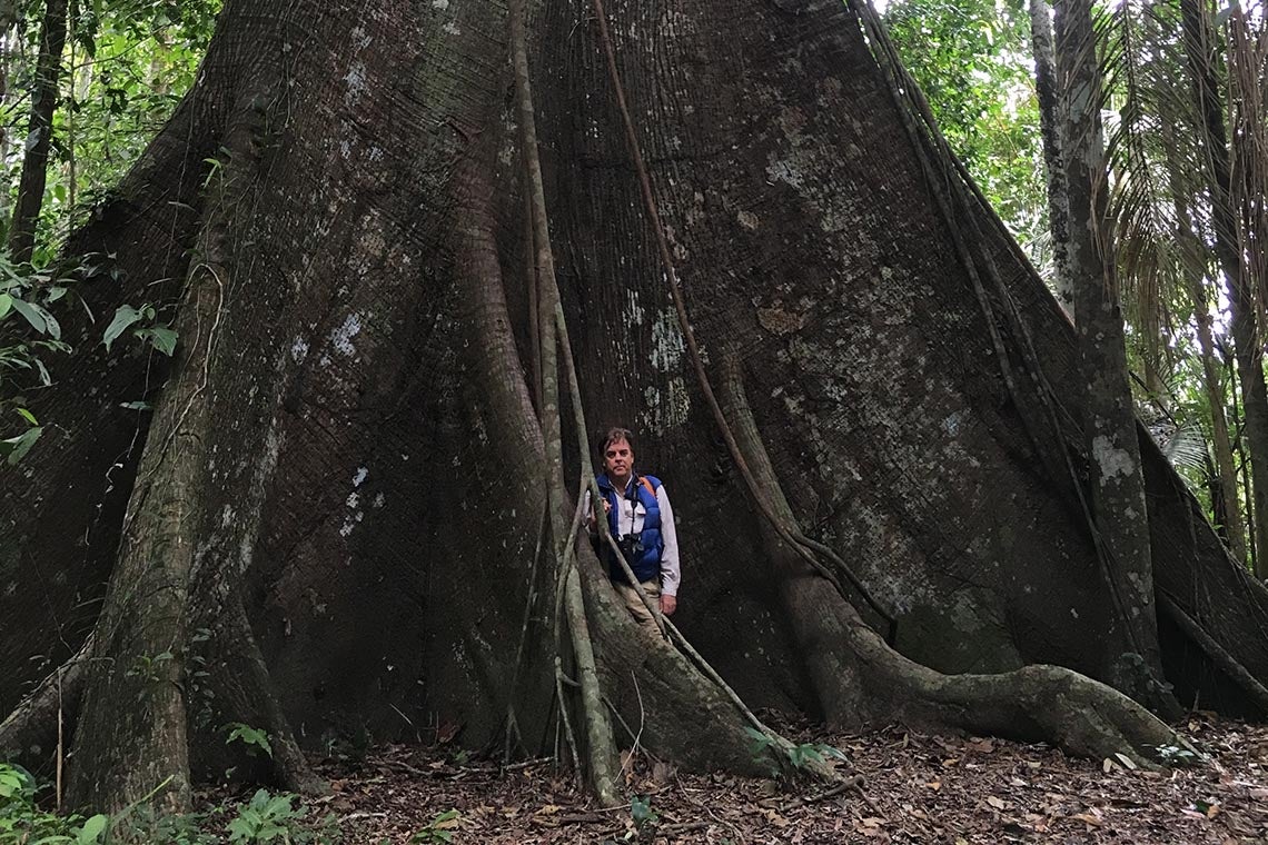 Kerry Bowman in the Amazon