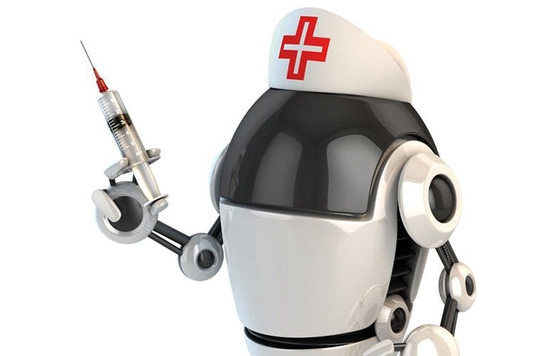 Photo of nursing robot