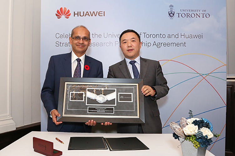 Photo of Vivek Goel and Jun Zha