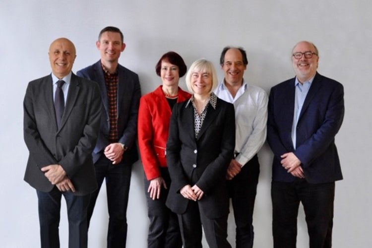 group photo of the faculty who won the award