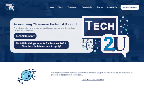 Tech2U Support Program
