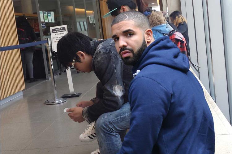 photo of an Instagram @UofT Drizzy image