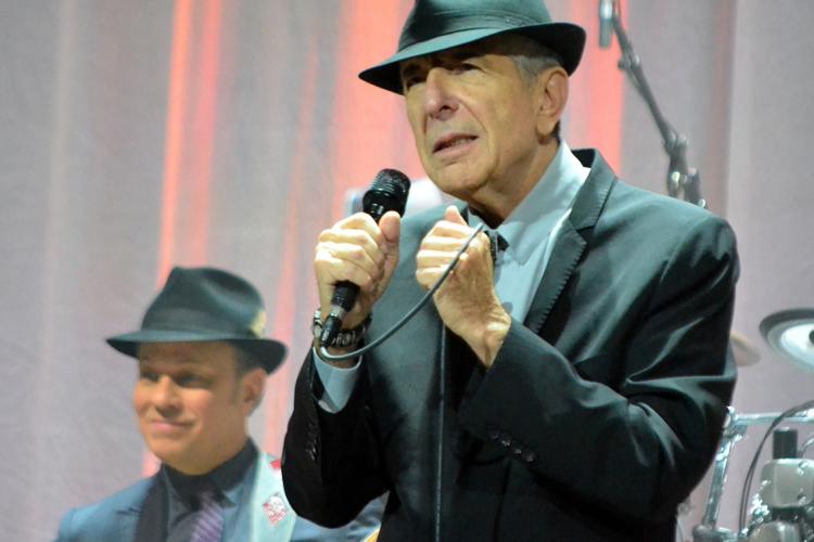 photo of leonard cohen