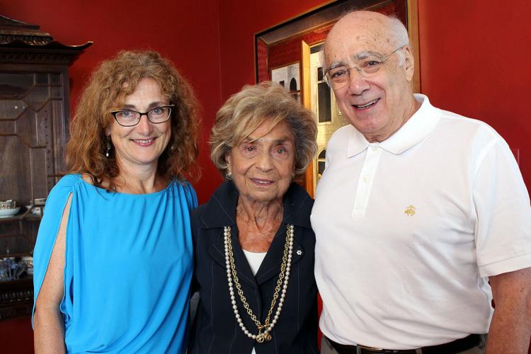 photo of Rose Wolfe with Doris Bergen and Michael Marrus