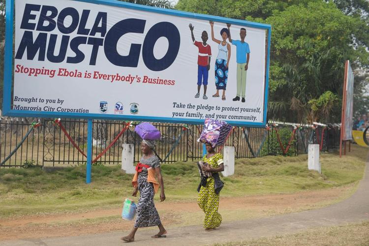 Photo of anti Ebola poster