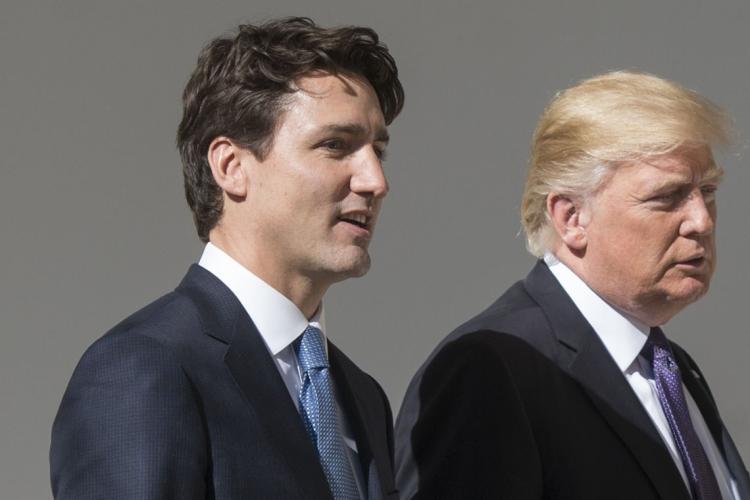 trudeau and trump