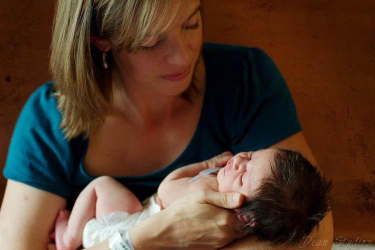 Photo of woman and baby