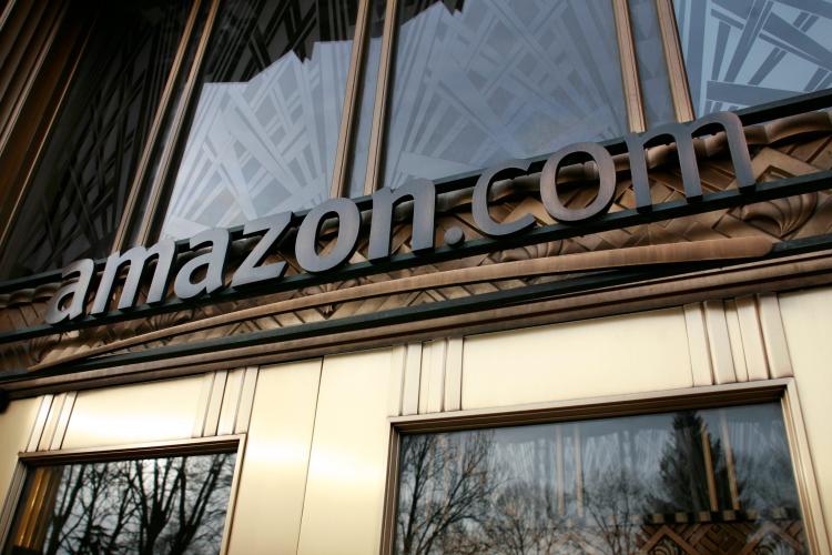 Photo of Amazon sign