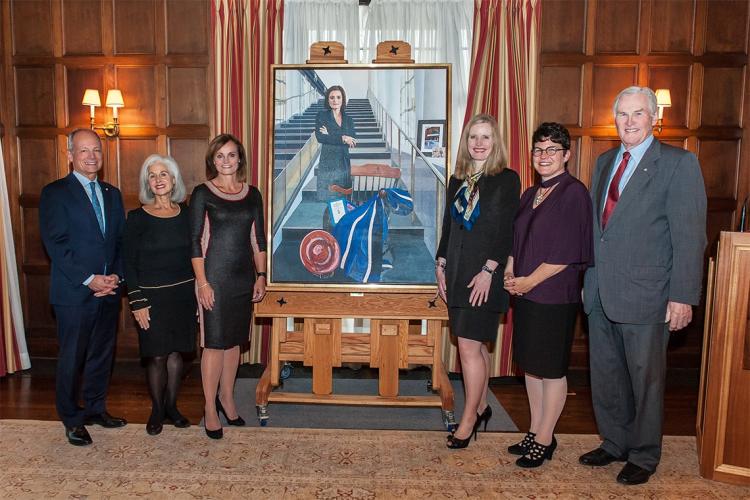 Judy Goldring's portrait is unveiled at U of T 