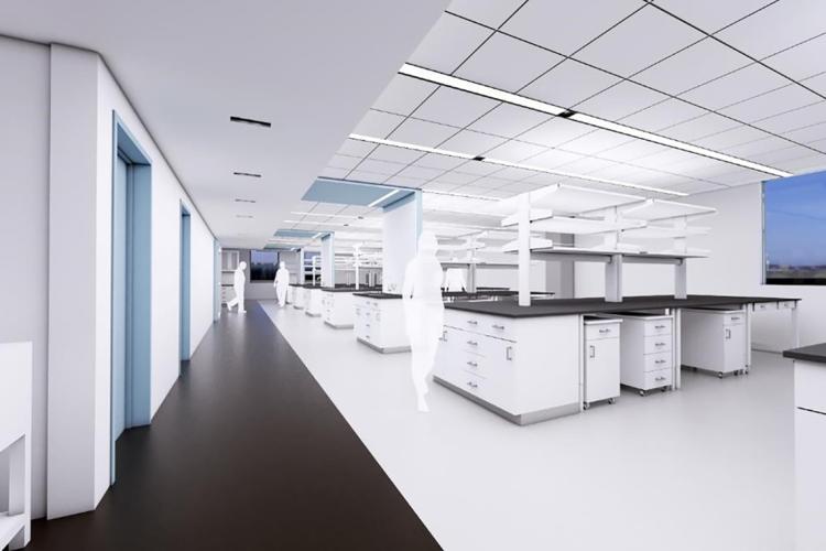 Rendering of dentistry lab