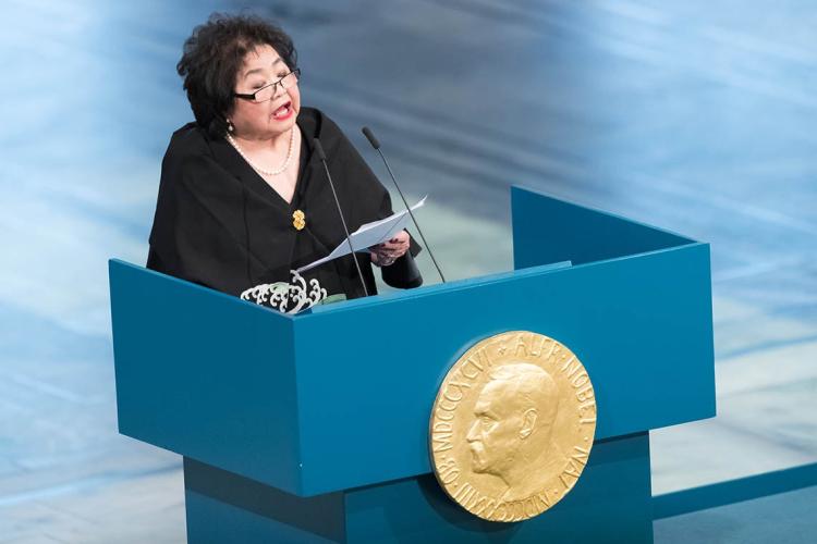 Photo of Setsuko Thurlow