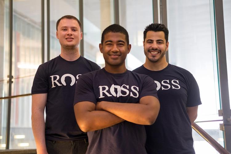 Photo of ROSS Intelligence co-founders
