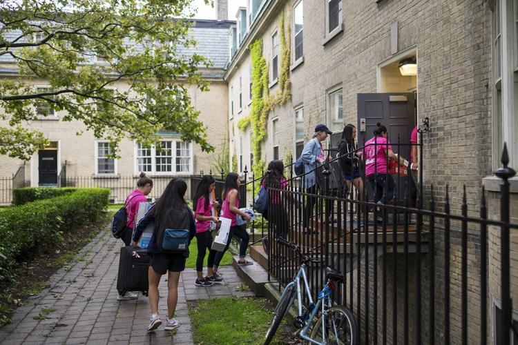 Students moving into Sir Daniel Wilson at University College