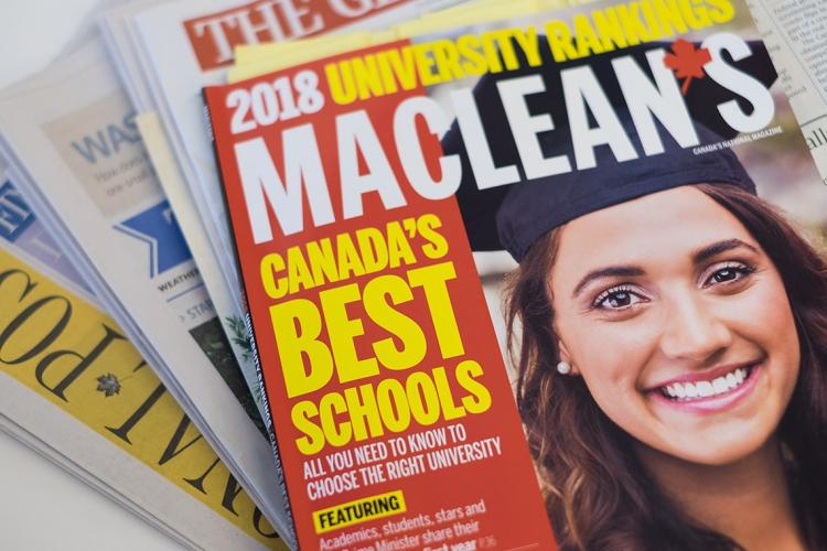 Kylie Masse on Maclean's cover