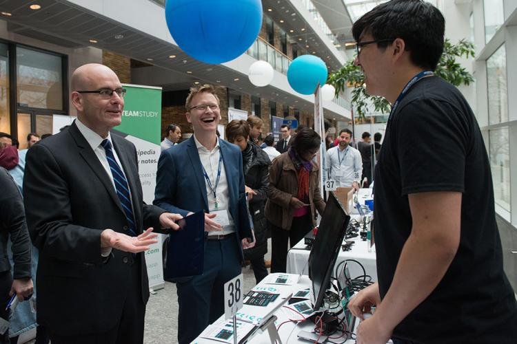 Photo of Steven Del Duca and Derek Newton