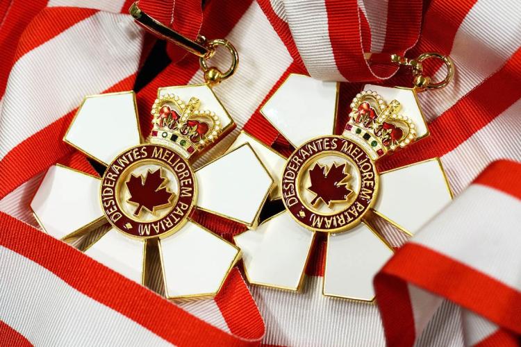 Order of Canada medals